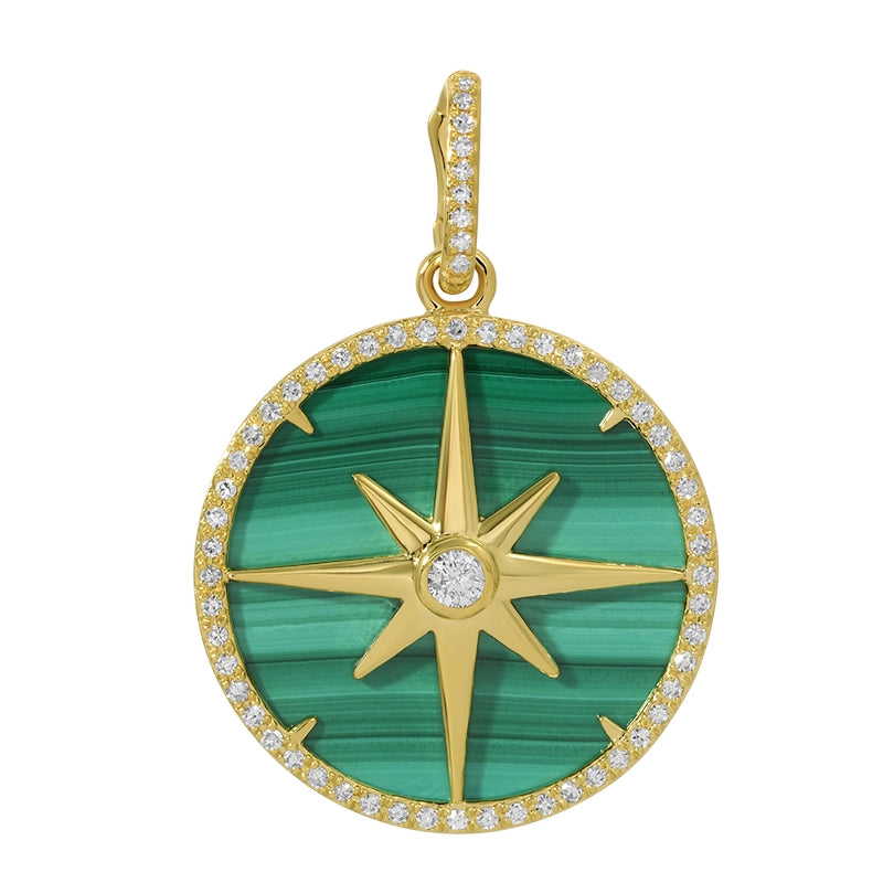 Pendants Pendants in Yellow Gold containing Other, Multi-gemstone, Diamond 465845