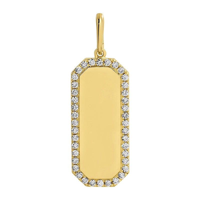 Pendants Pendants in Yellow Gold containing Diamond 465848