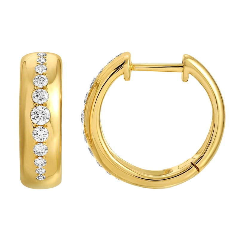 Earrings Earrings in Yellow Gold containing Diamond 465855