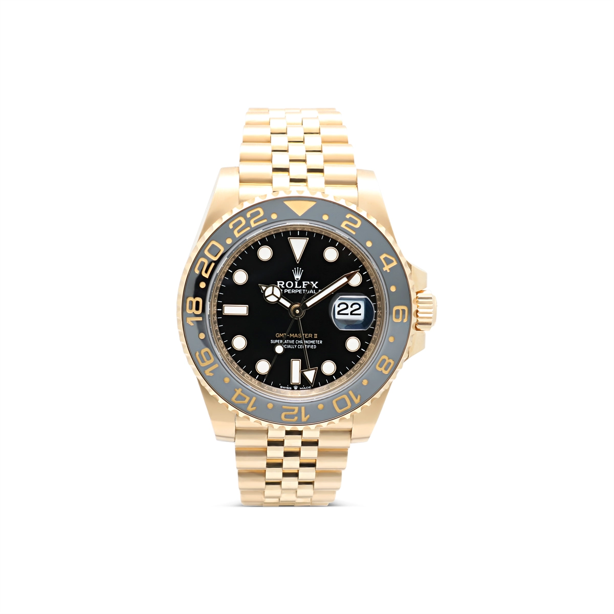 Preowned Rolex watch in Yellow Gold M126718GRNR-0001