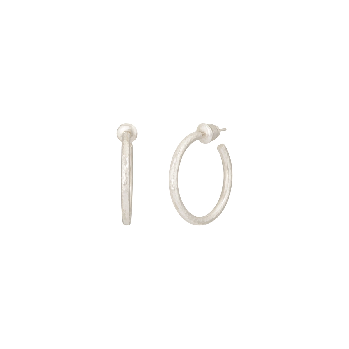 Gurhan Earrings in Silver E-SLS-CMXH-18-RD-P