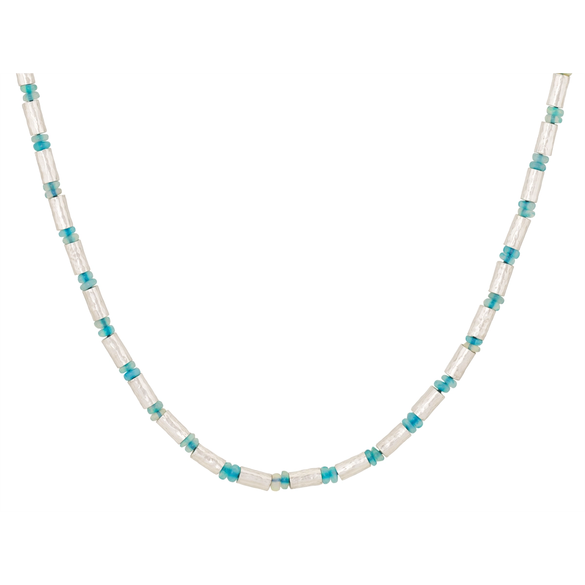 Gurhan Necklaces in Silver containing Opal GN1-SLS-OPB-17