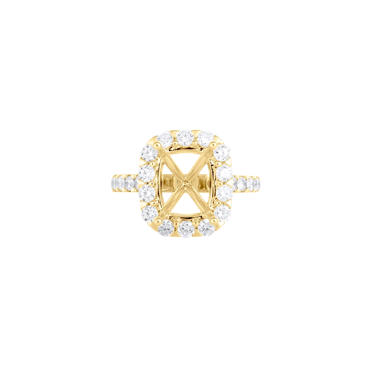 Engagement Collections Engagement Rings in Yellow Gold containing Diamond 466034