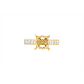 Engagement Collections Engagement Rings in Yellow Gold containing Diamond 466035