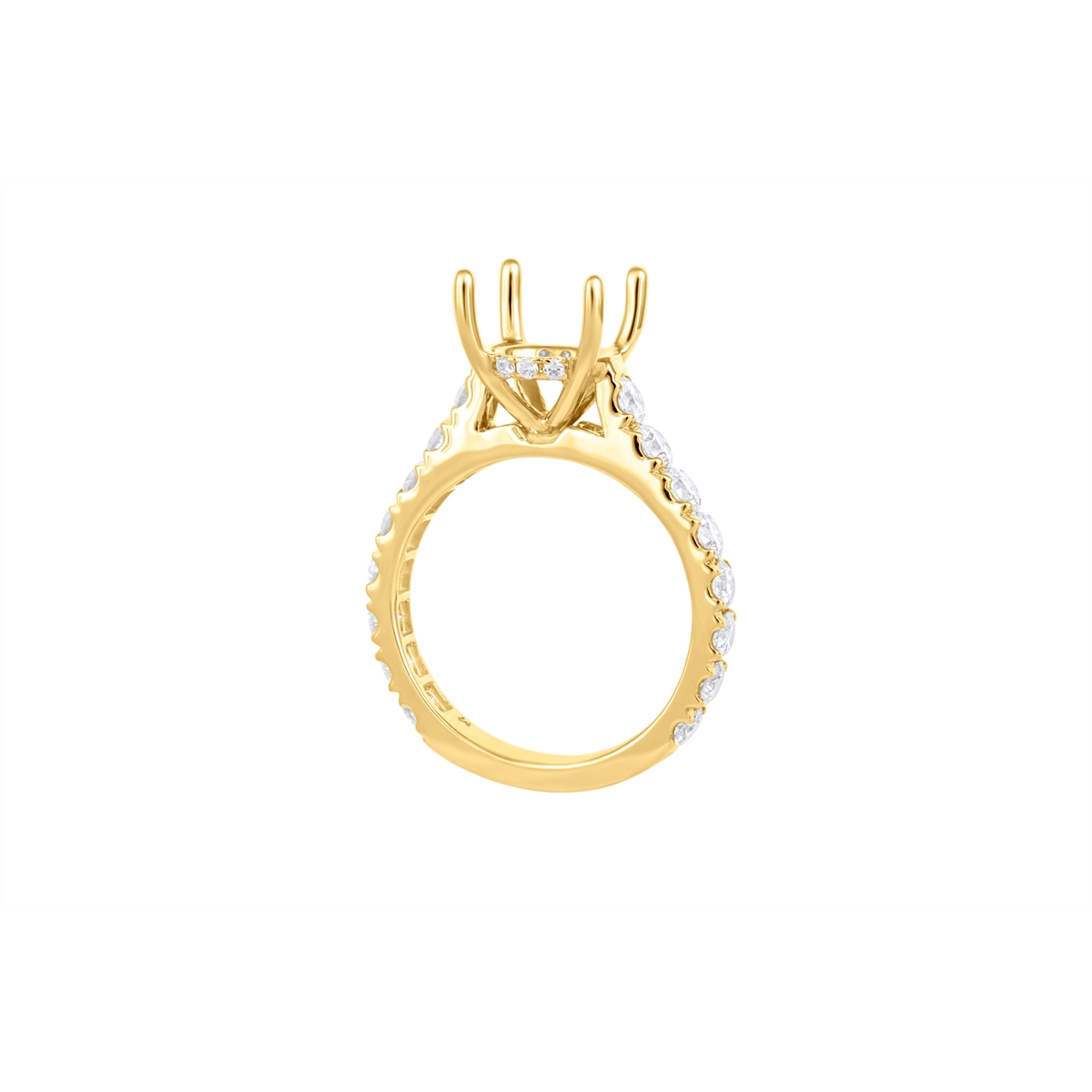 Engagement Collections Engagement Rings in Yellow Gold containing Diamond 466035