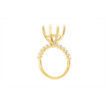 Engagement Collections Engagement Rings in Yellow Gold containing Diamond 466036
