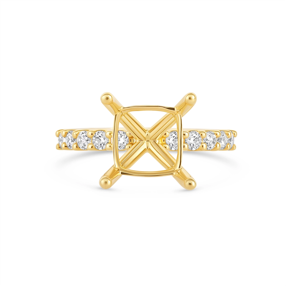 Engagement Collections Engagement Rings in Yellow Gold containing Diamond 466037