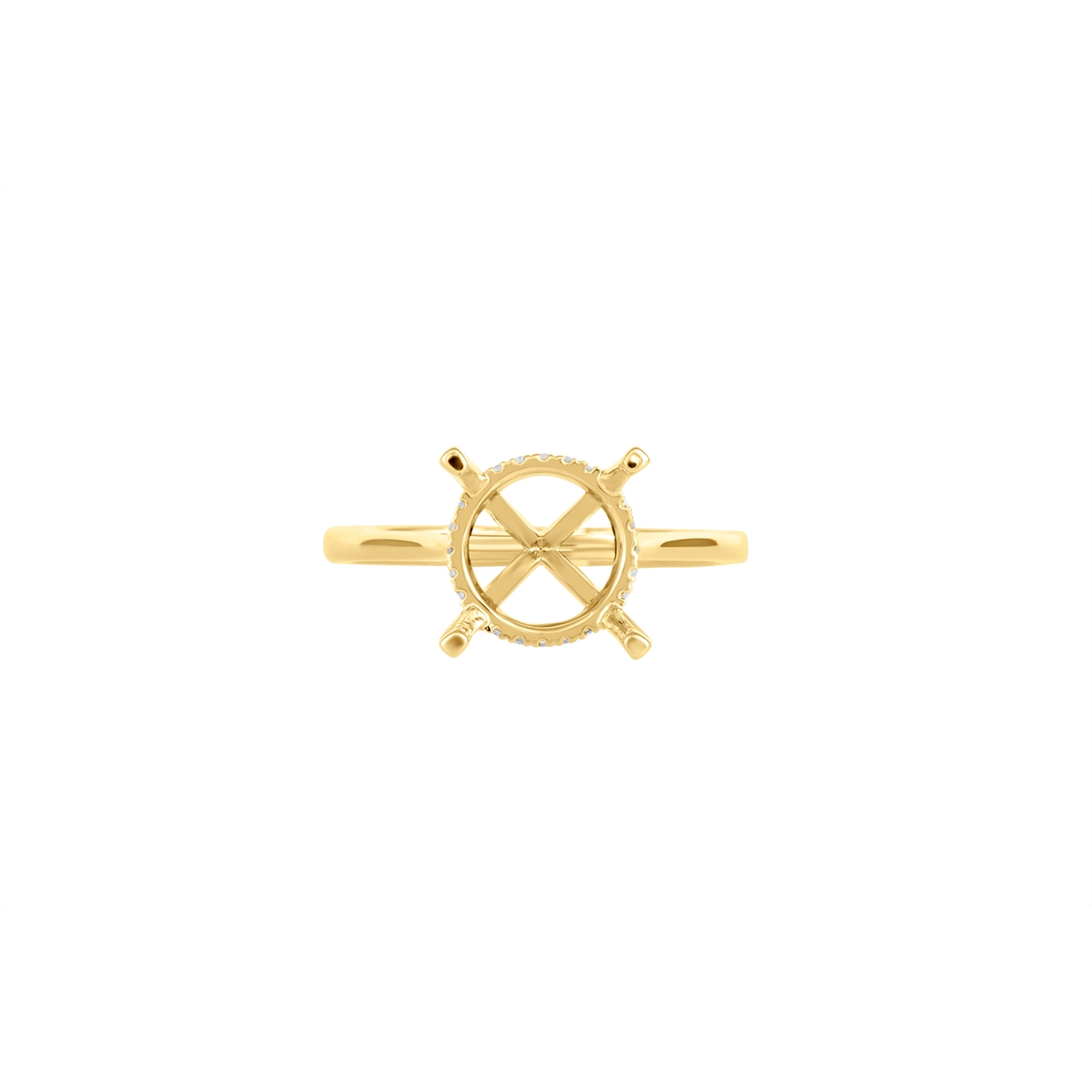 Engagement Collections Engagement Rings in Yellow Gold containing Diamond 466038