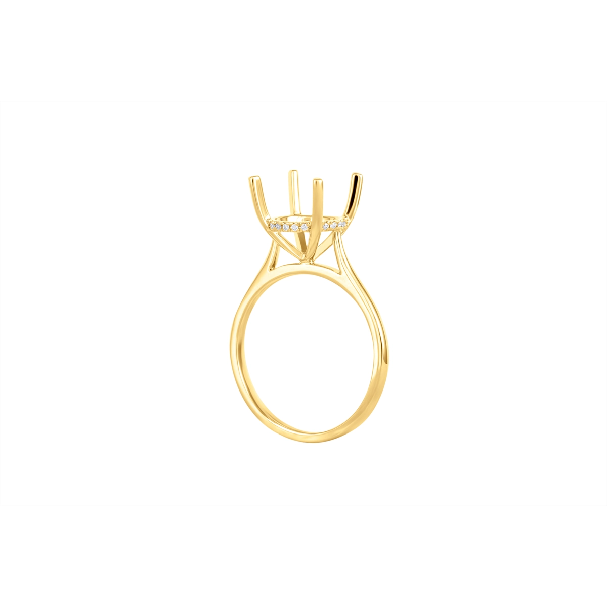Engagement Collections Engagement Rings in Yellow Gold containing Diamond 466038