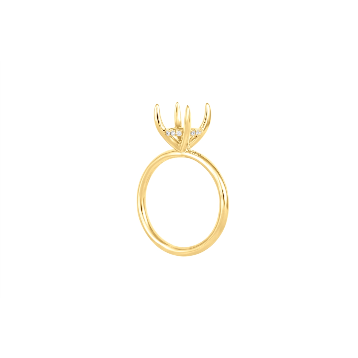 Engagement Collections Engagement Rings in Yellow Gold containing Diamond 466039