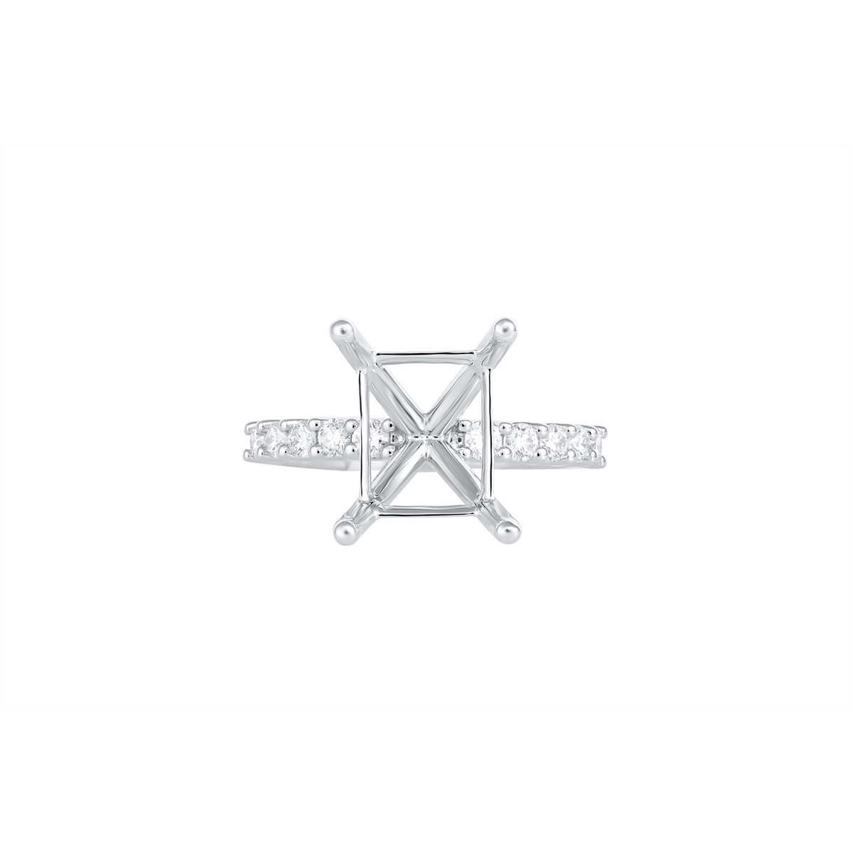 Engagement Collections Engagement Rings in White Gold containing Diamond 466043