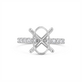 Engagement Collections Engagement Rings in White Gold containing Diamond 466044