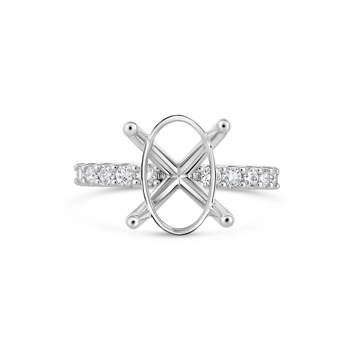 Engagement Collections Engagement Rings in White Gold containing Diamond 466044