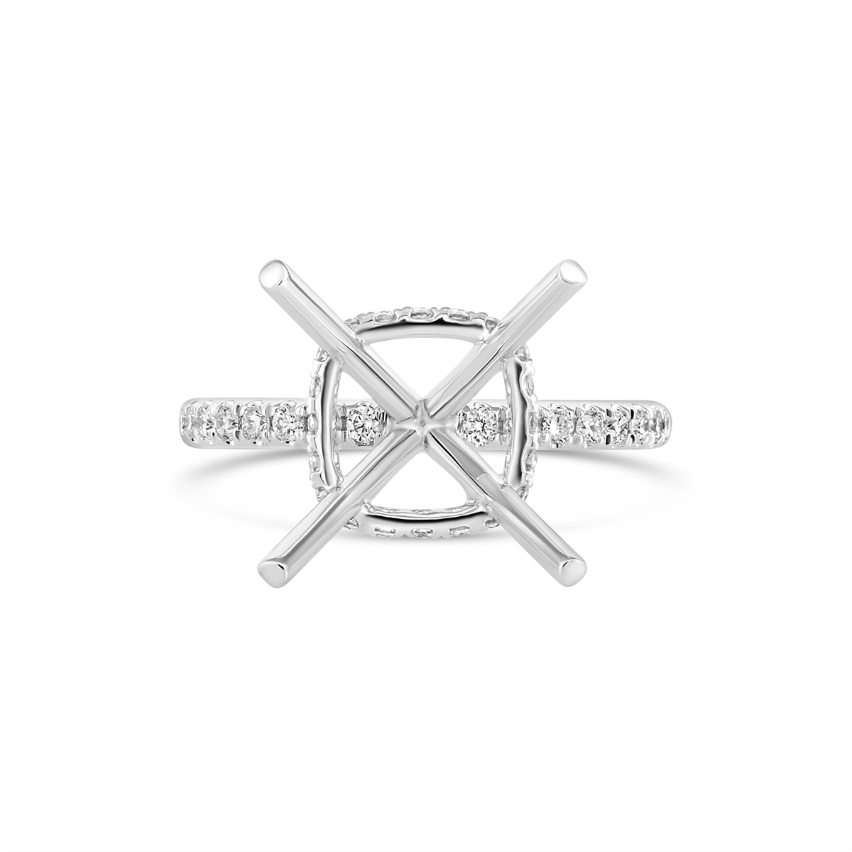 Engagement Collections Engagement Rings in White Gold containing Diamond 466046