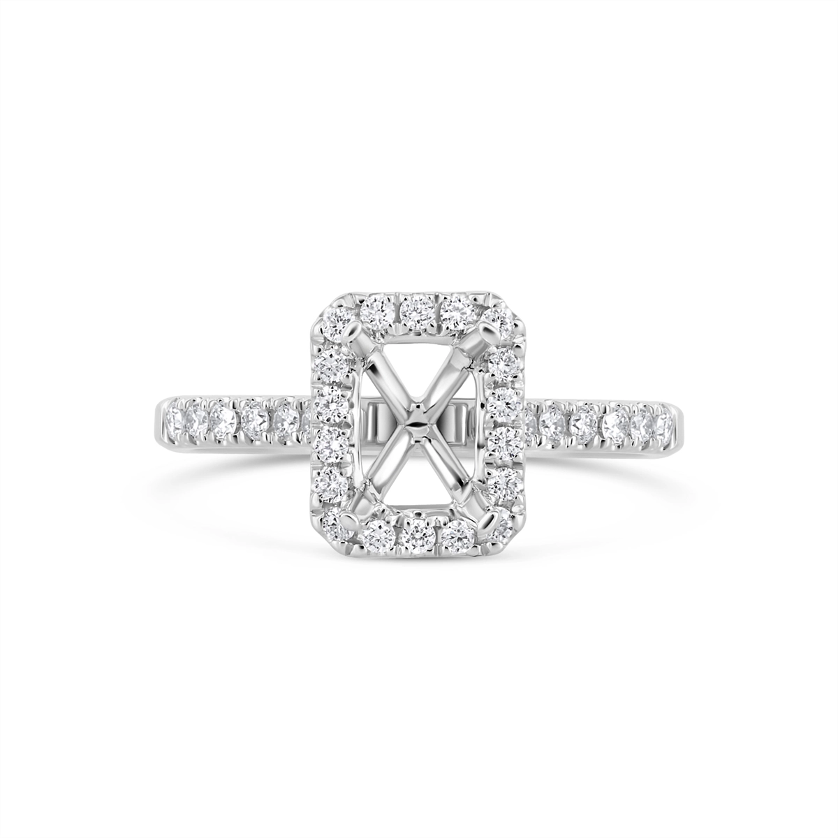 Engagement Collections Engagement Rings in White Gold containing Diamond 466047