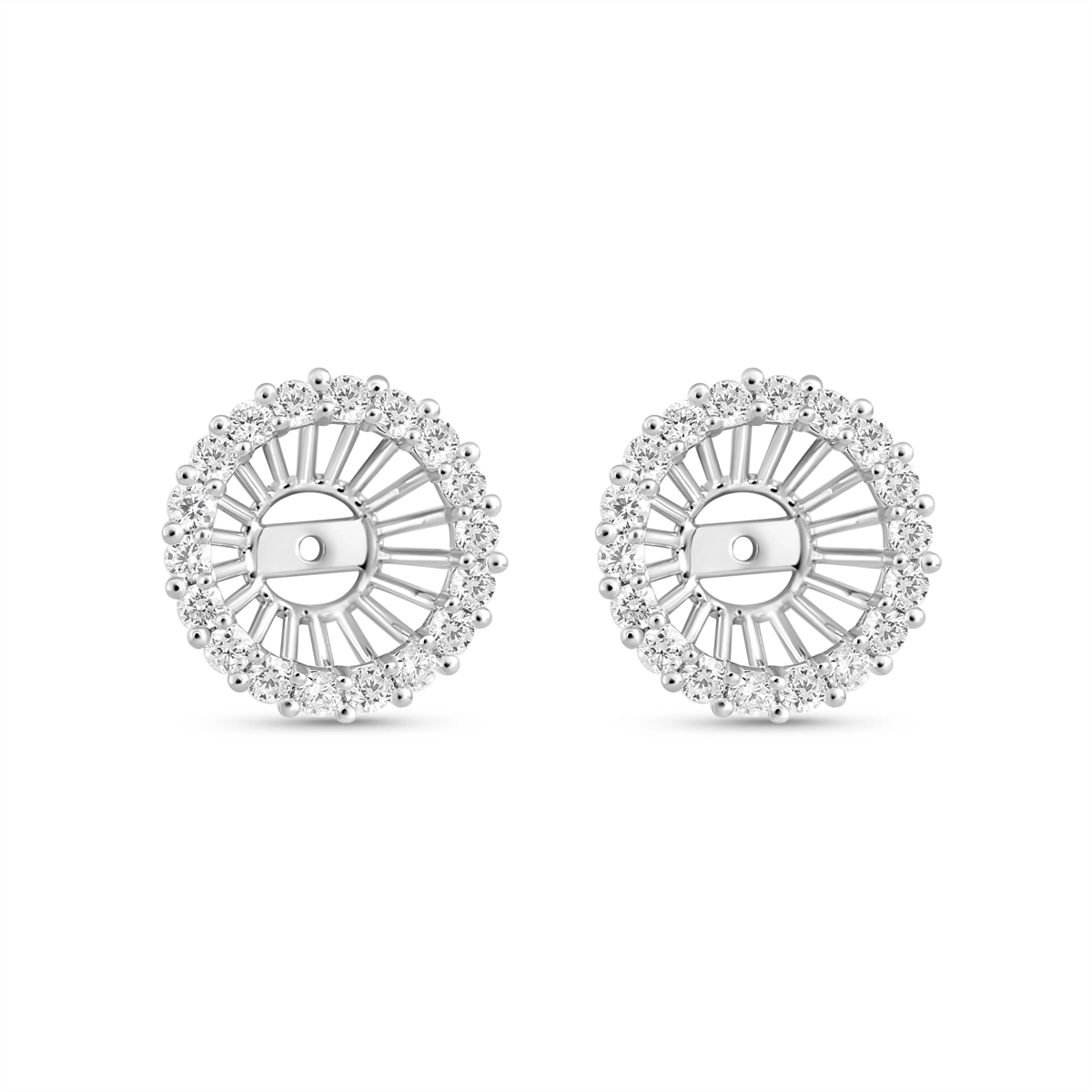 Earrings Earrings in White Gold containing Diamond 466063