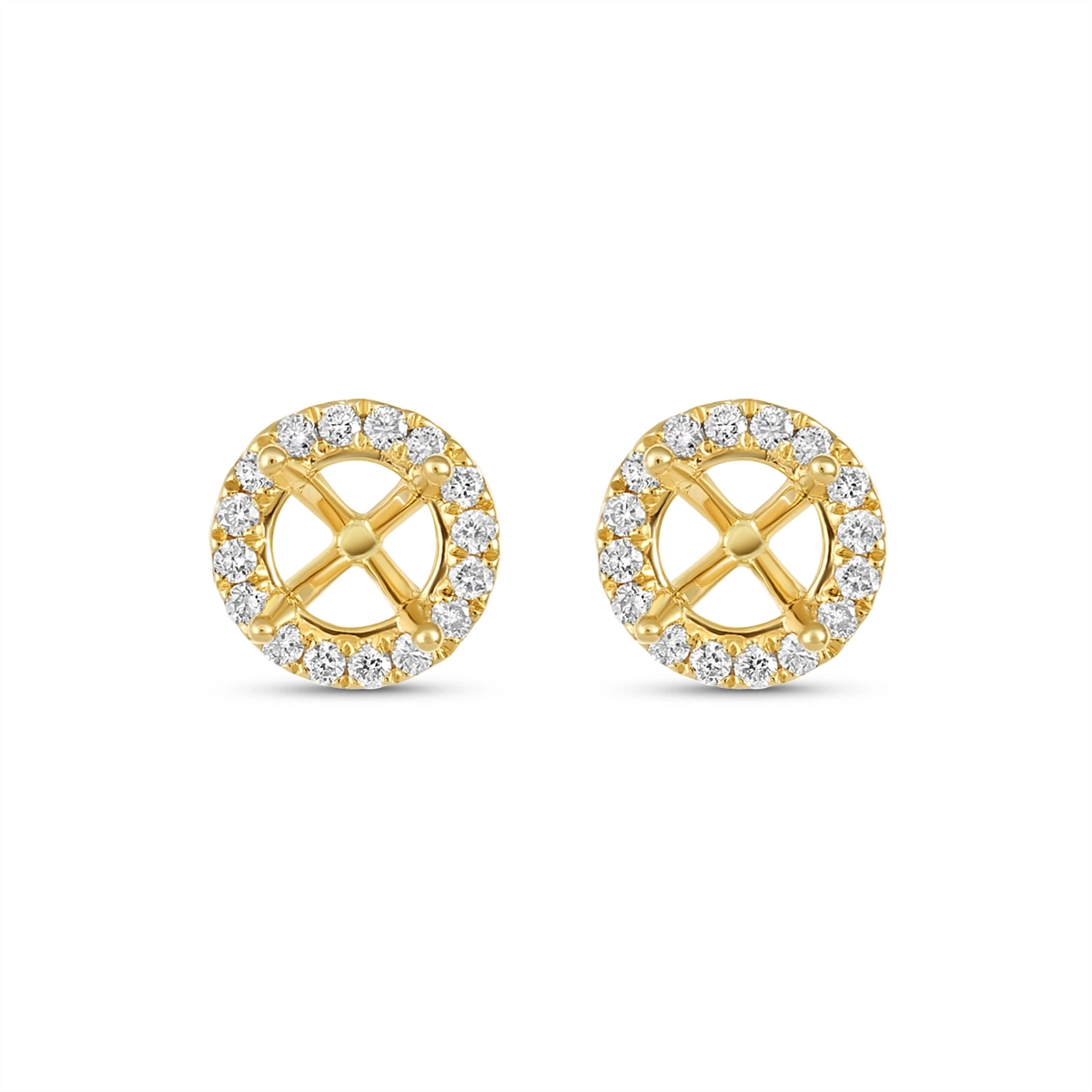 Earrings Earrings in Yellow Gold containing Diamond 466065
