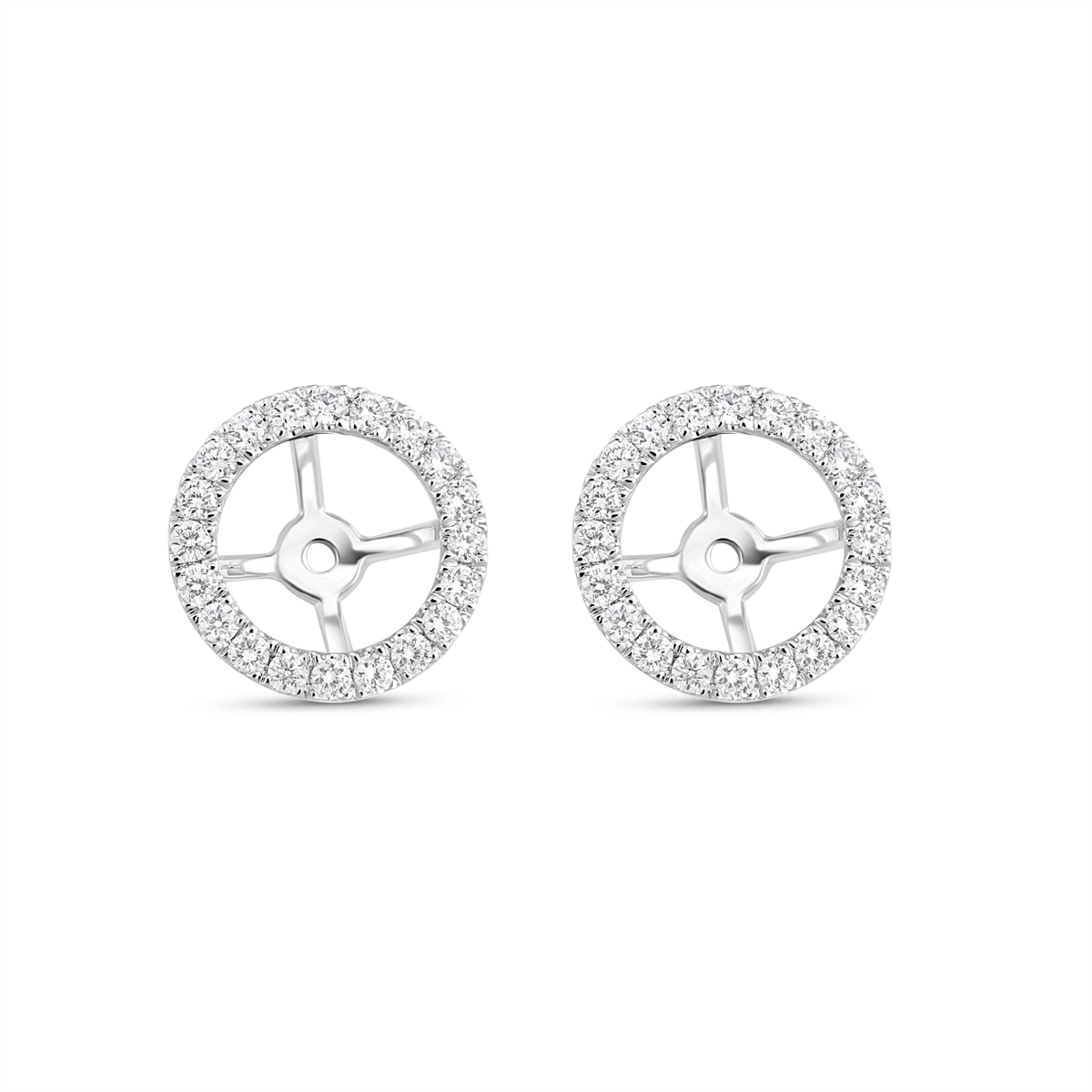 Earrings Earrings in White Gold containing Diamond 466067