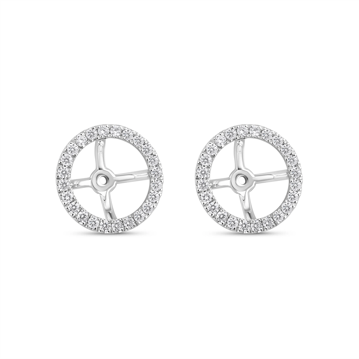 Earrings Earrings in White Gold containing Diamond 466068