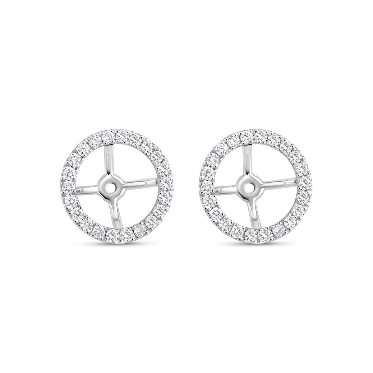 Earrings Earrings in White Gold containing Diamond 466069