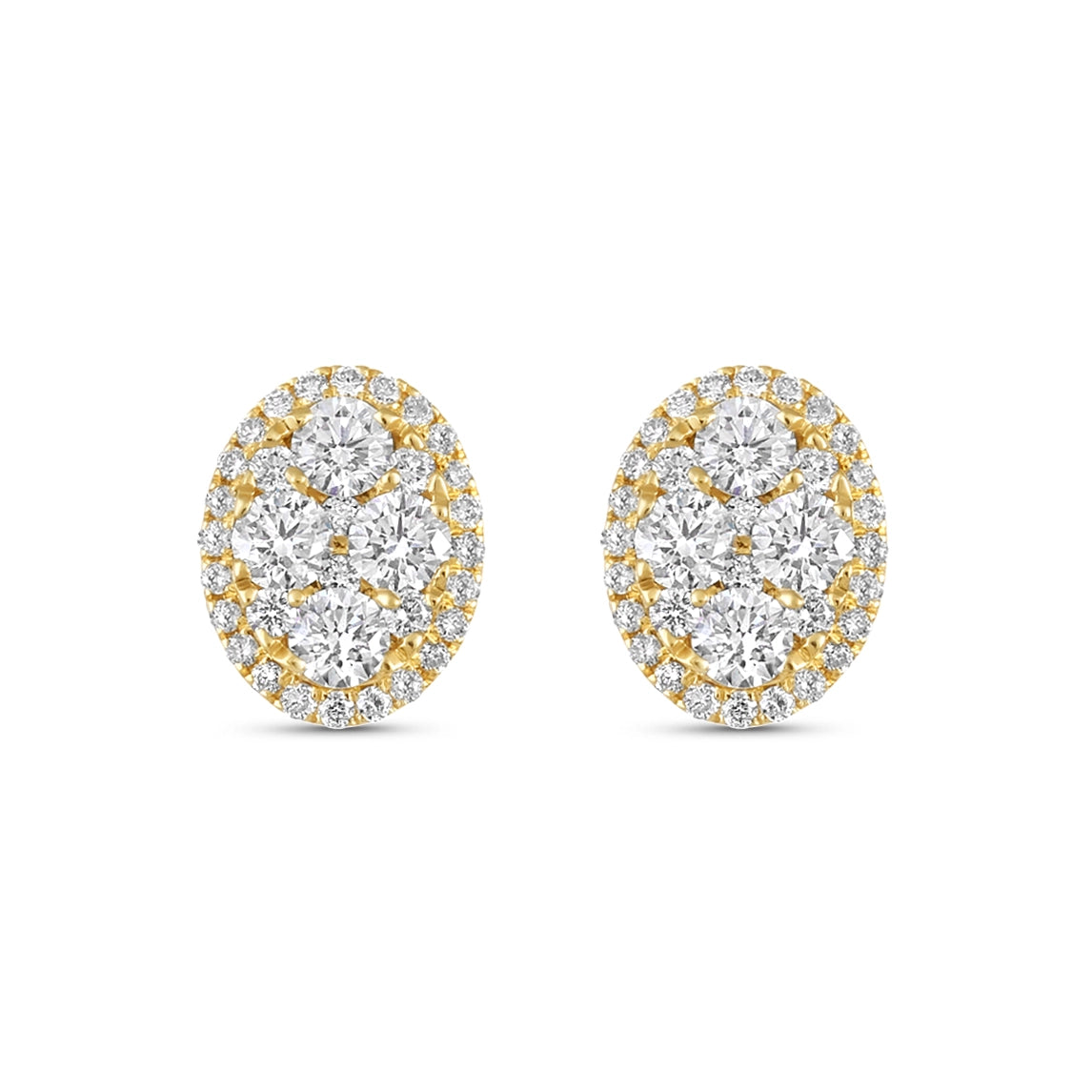 Earrings Earrings in Yellow Gold containing Diamond 466073