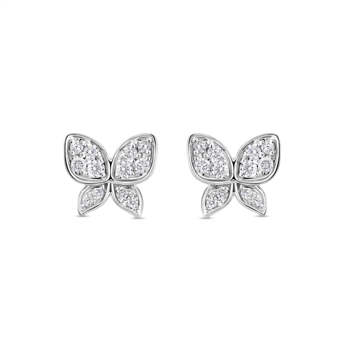 Earrings Earrings in White Gold containing Diamond 466075
