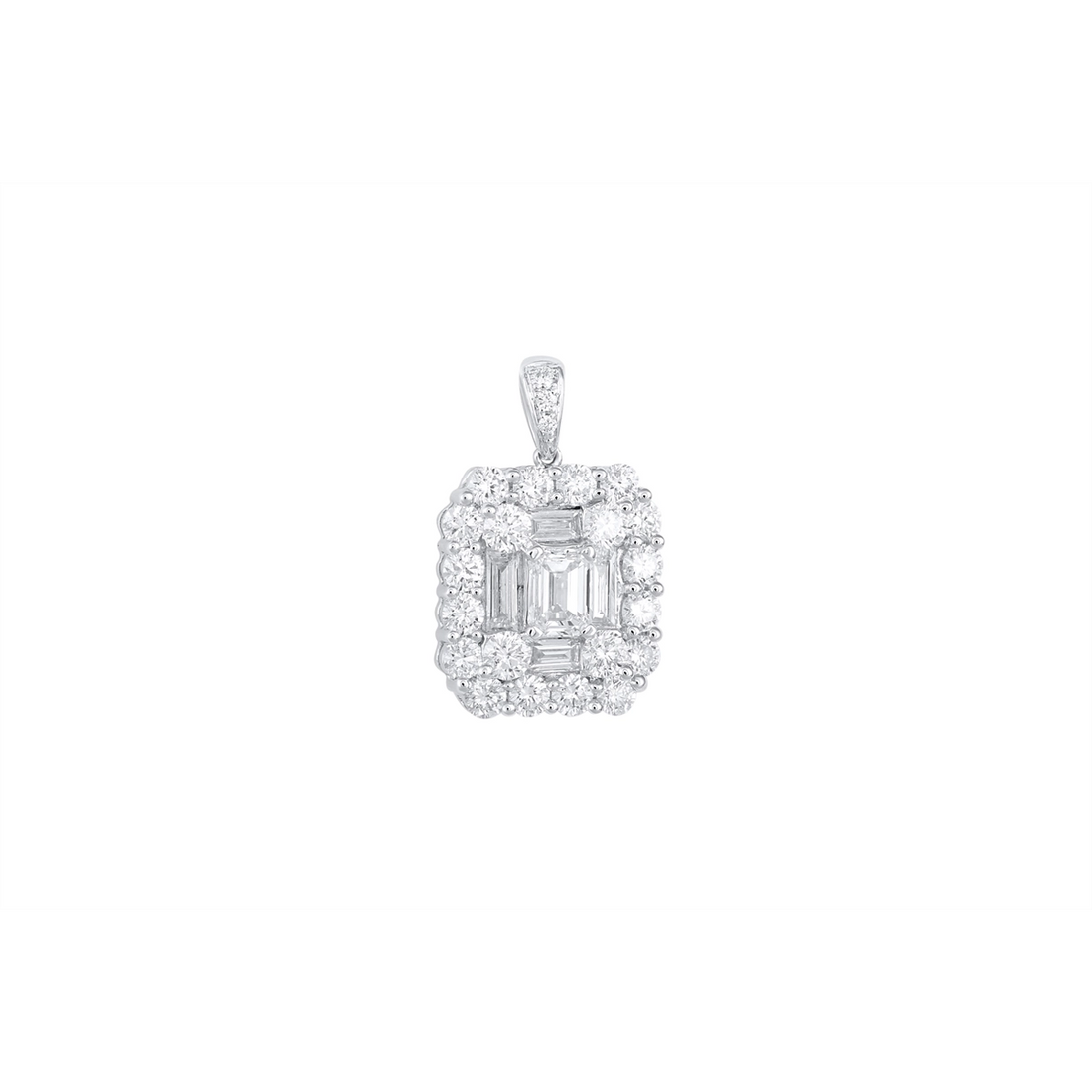 Pendants Pendants in White Gold containing Diamond 466090