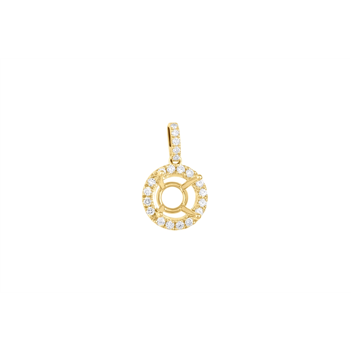 Pendants Pendants in Yellow Gold containing Diamond 466101