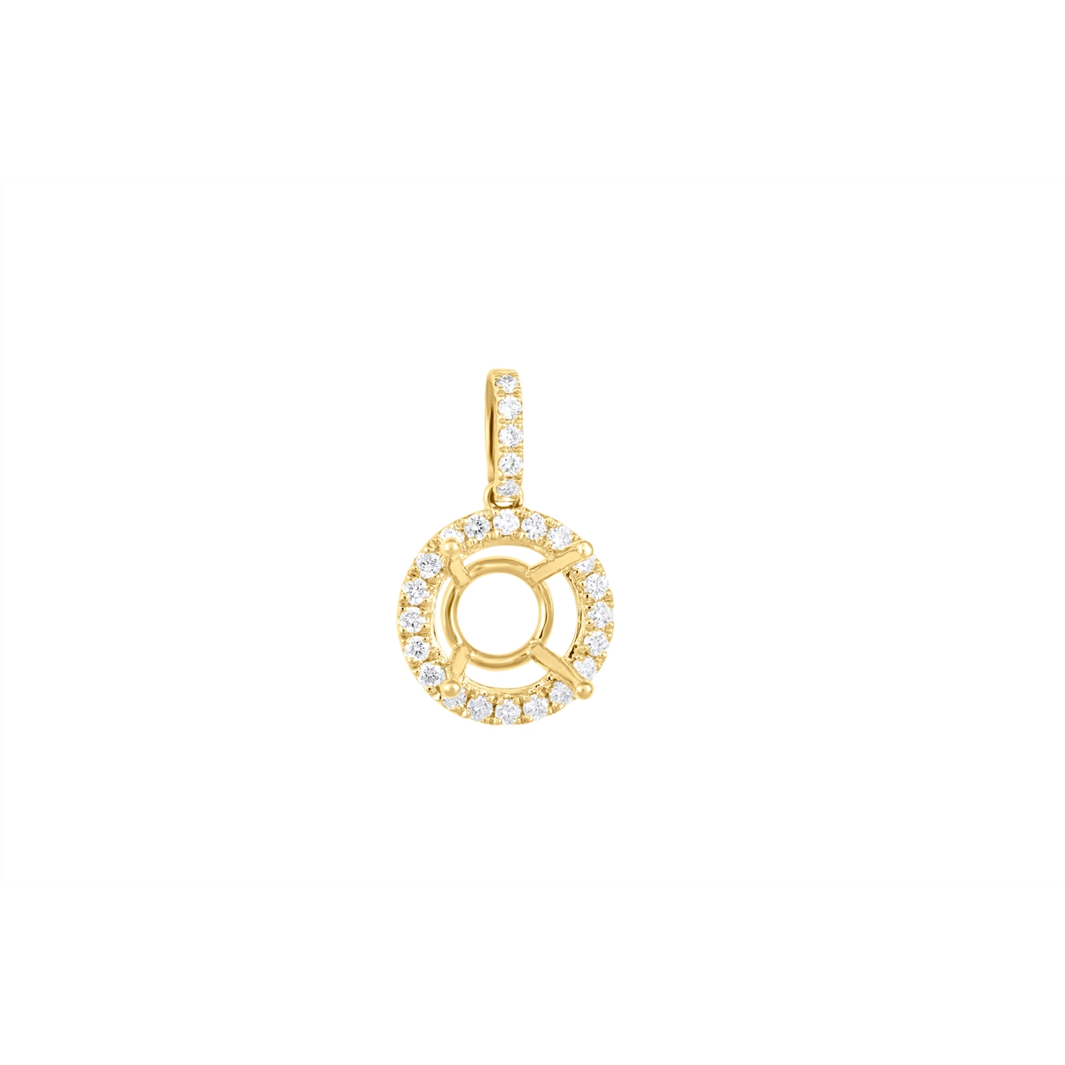 Pendants Pendants in Yellow Gold containing Diamond 466102