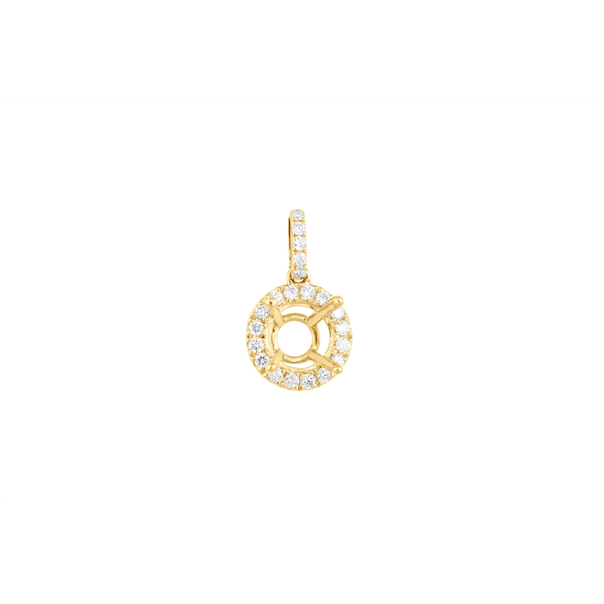 Pendants Pendants in Yellow Gold containing Diamond 466104