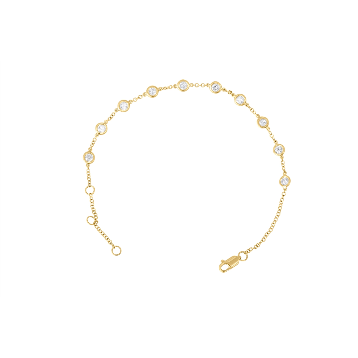 Bracelets Bracelets in Yellow Gold containing Diamond 466110