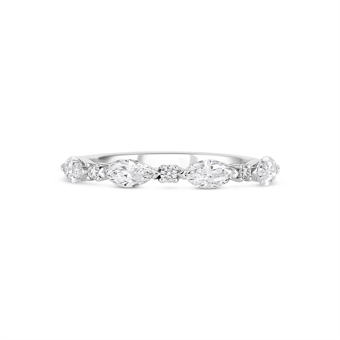 Wedding Bands Wedding Rings in White Gold containing Diamond 466149