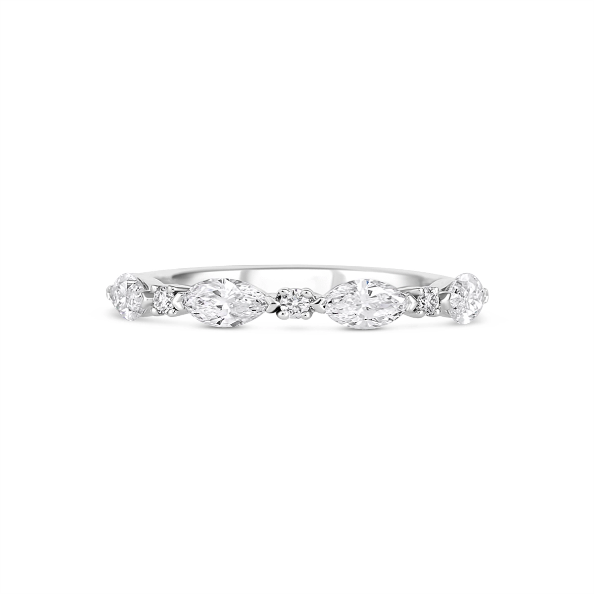 Wedding Bands Wedding Rings in White Gold containing Diamond 466149