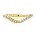 A. Jaffe Wedding Rings in Yellow Gold containing Diamond MRCCU4472L/26