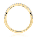 A. Jaffe Wedding Rings in Yellow Gold containing Diamond MRCCU4472L/26