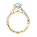 A. Jaffe Engagement Rings in Yellow Gold containing Diamond MECOV3695L/430