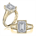 A. Jaffe Engagement Rings in Yellow Gold containing Diamond MECEC4334Q/418