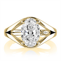 A. Jaffe Engagement Rings in Yellow Gold containing Diamond MECOV4472L/300
