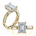 A. Jaffe Engagement Rings in Yellow Gold containing Diamond MECEC4512Q/321