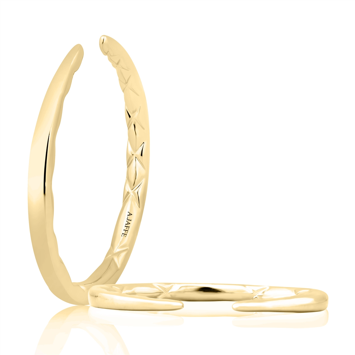 A. Jaffe Wedding Rings in Yellow Gold WRC4341Q/PL