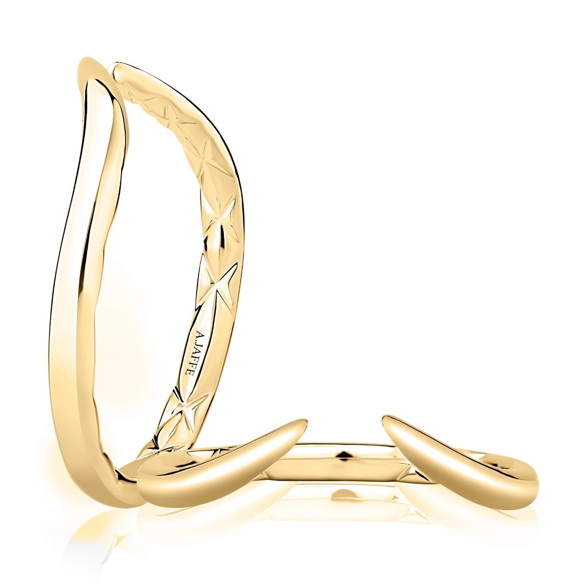 A. Jaffe Wedding Rings in Yellow Gold WRC4340Q/PL