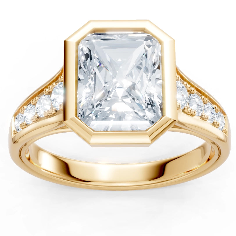 Engagement Collections Engagement Rings in Yellow Gold containing Diamond 466354