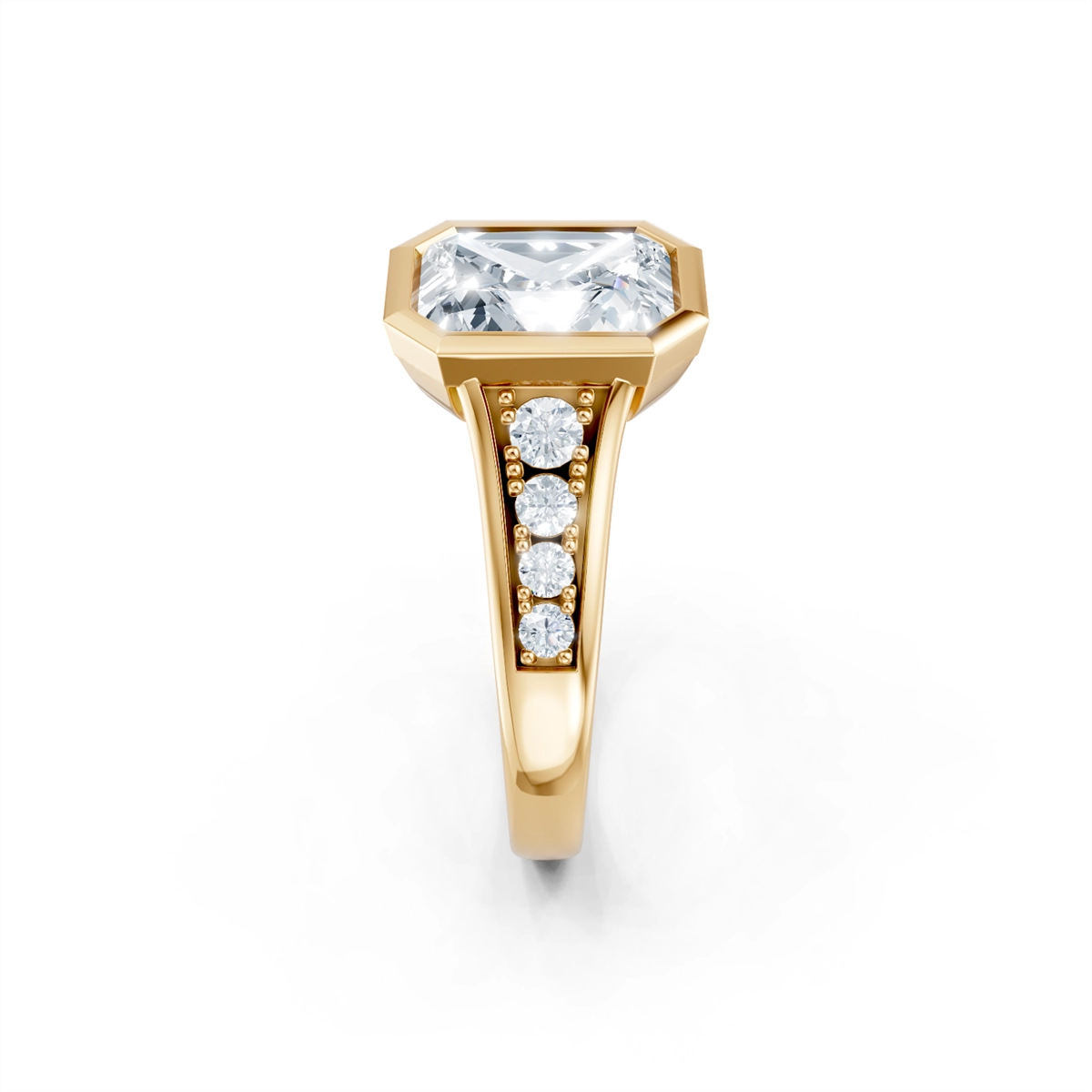 Engagement Collections Engagement Rings in Yellow Gold containing Diamond 466354