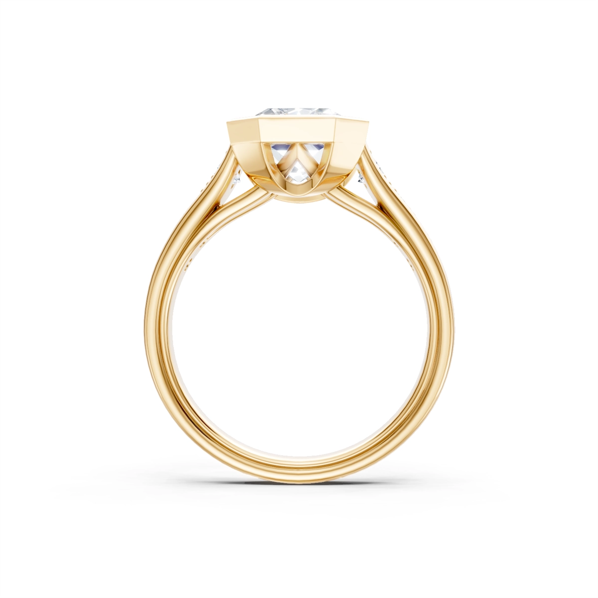 Engagement Collections Engagement Rings in Yellow Gold containing Diamond 466354