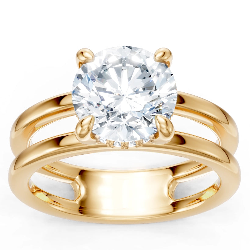 Engagement Collections Engagement Rings in Yellow Gold containing Diamond 466355