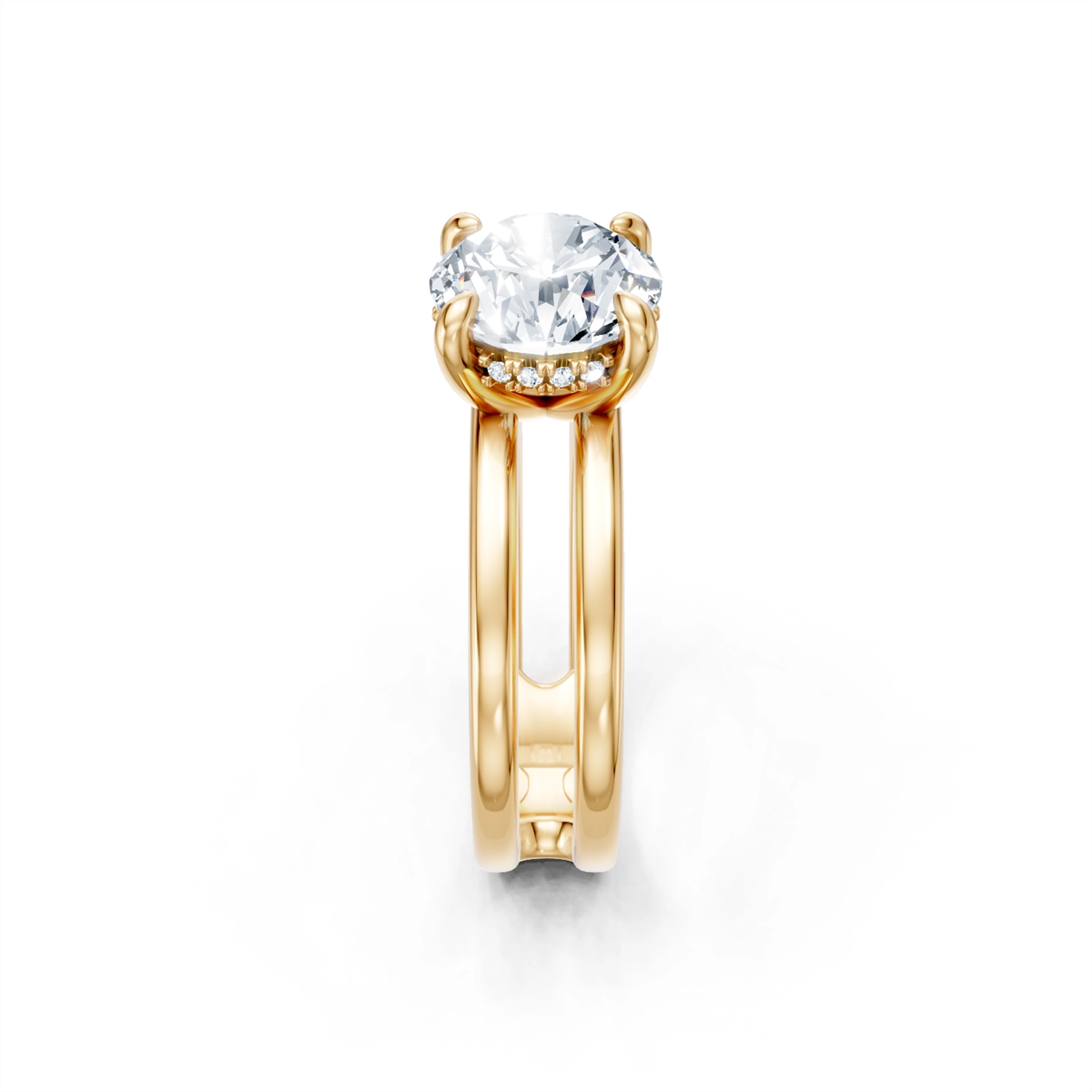Engagement Collections Engagement Rings in Yellow Gold containing Diamond 466355