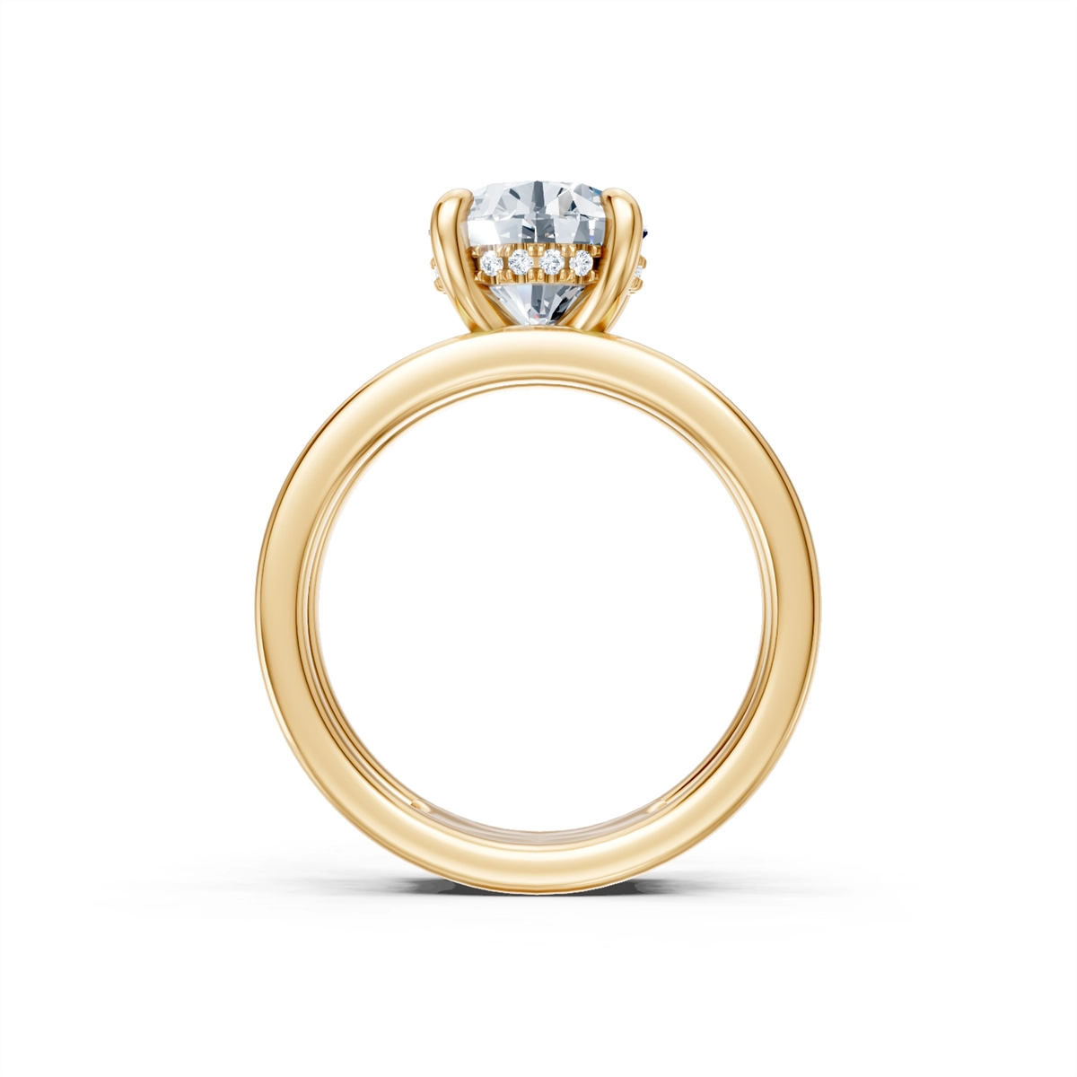 Engagement Collections Engagement Rings in Yellow Gold containing Diamond 466355