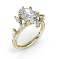 Fana Engagement Rings in Yellow Gold containing Diamond S4411-2_2CT-OV-14KYG