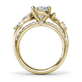 Fana Engagement Rings in Yellow Gold containing Diamond S4411-2_2CT-OV-14KYG