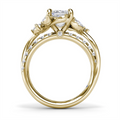 Fana Engagement Rings in Yellow Gold containing Diamond S4410-14KYG-EM
